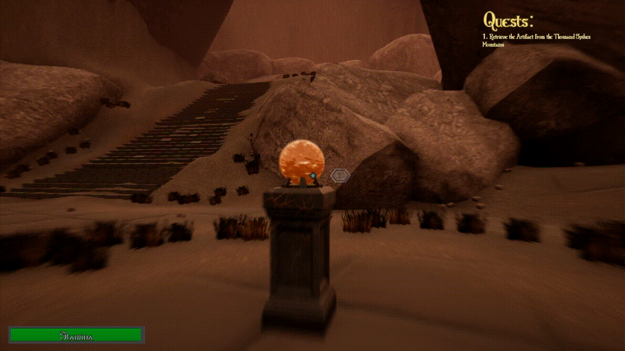 Orb Cutscene Example