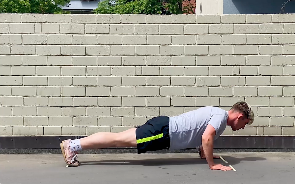 Raphael Reichert: 1000 push-ups, 2022