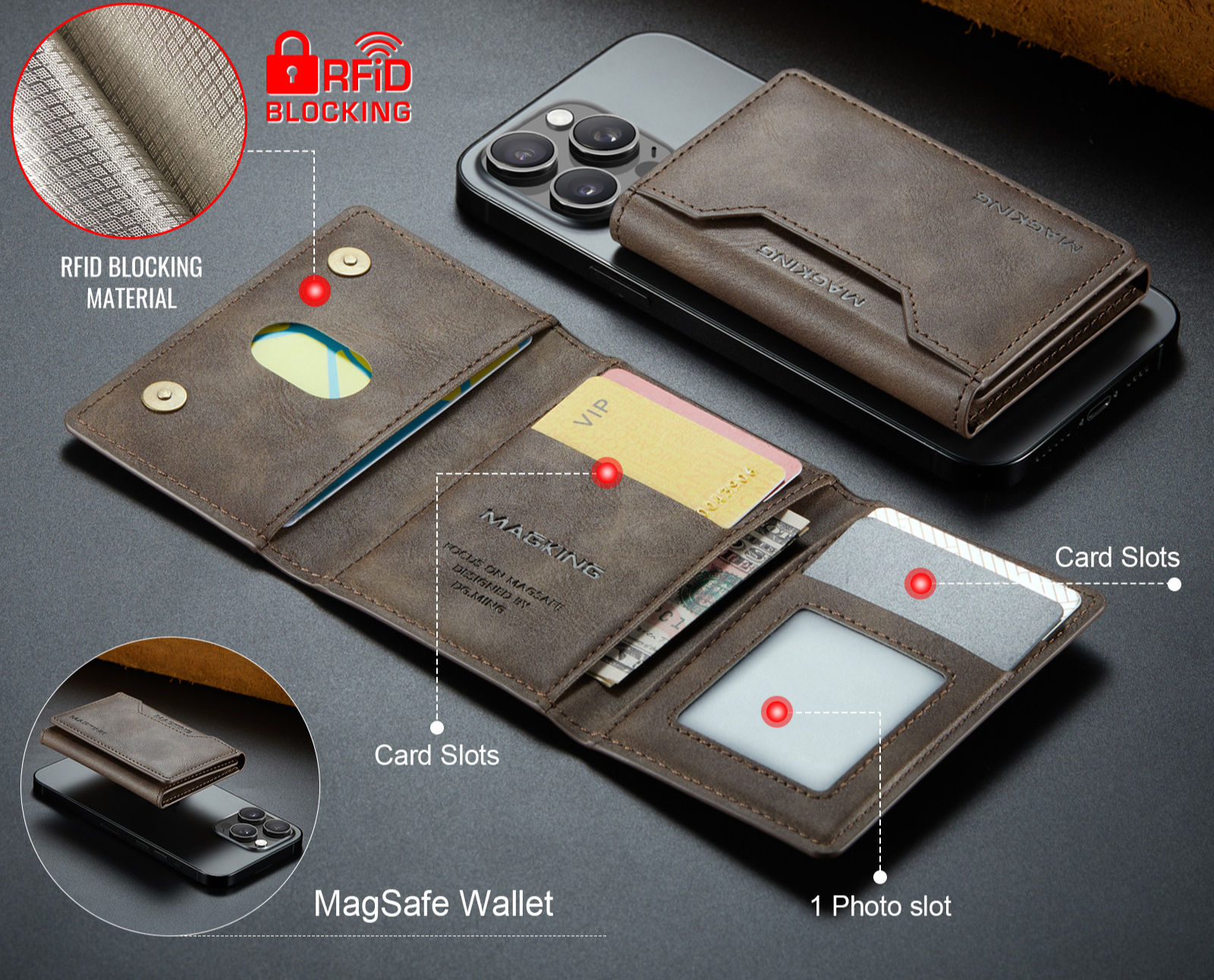 The Gentleman's Wallet. Men's wallet in leather