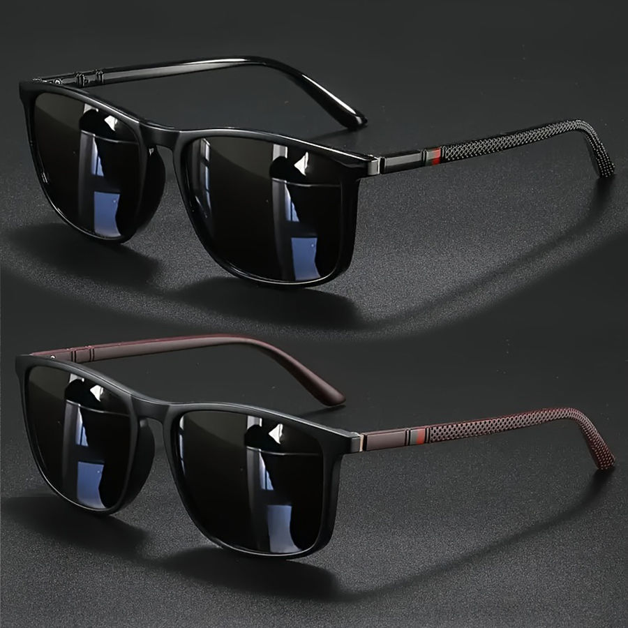 Super Promotion! 2 Luxury Vintage Sunglasses, Men's and Women's, Travel Fashion