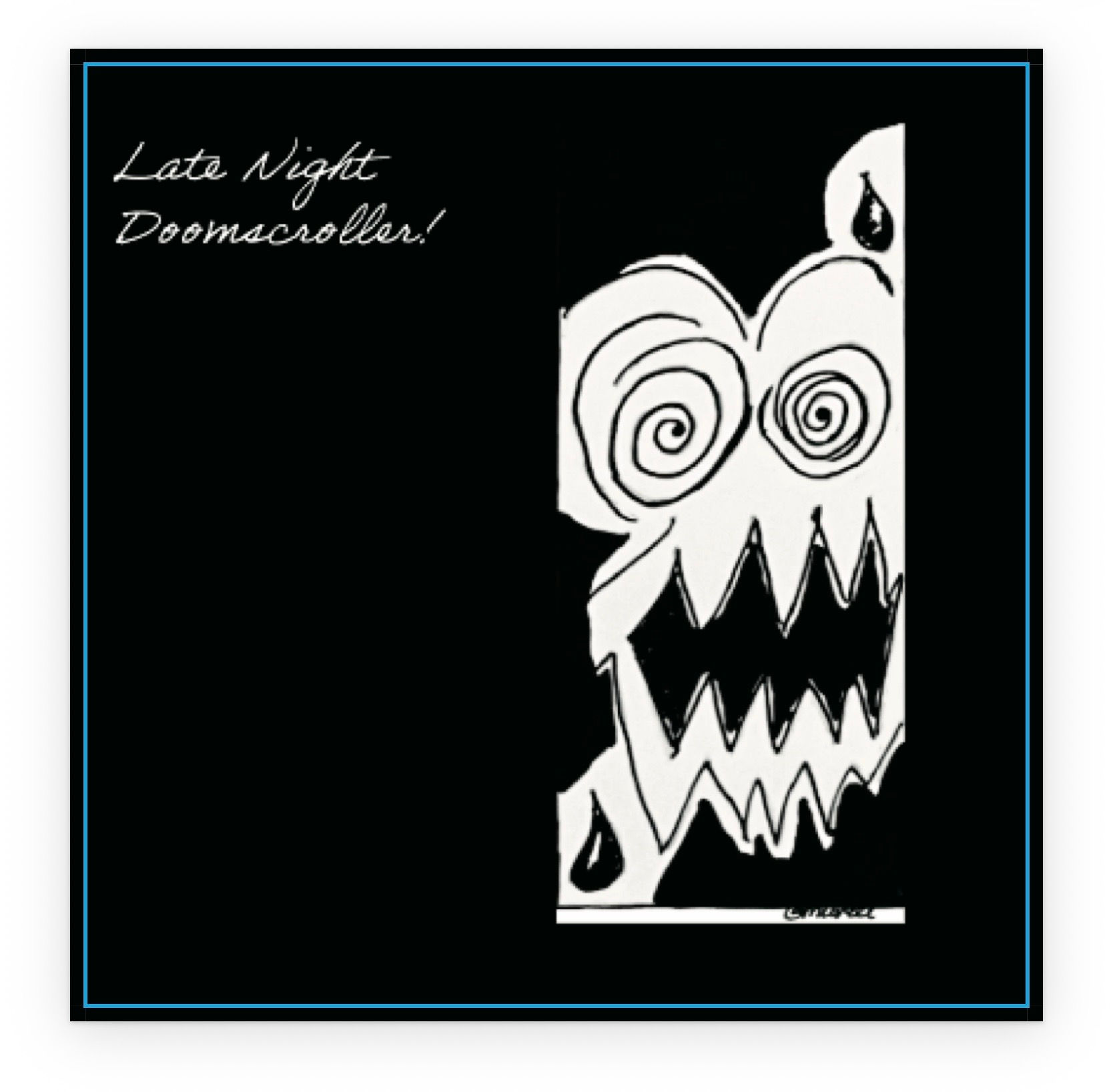Doomscroller Sticker