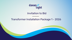 INVITATION TO BID: TRANSFORMER INSTALLATION PACKAGE 1 - 2026