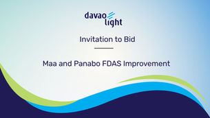 INVITATION TO BID: Maa and Panabo FDAS Improvement