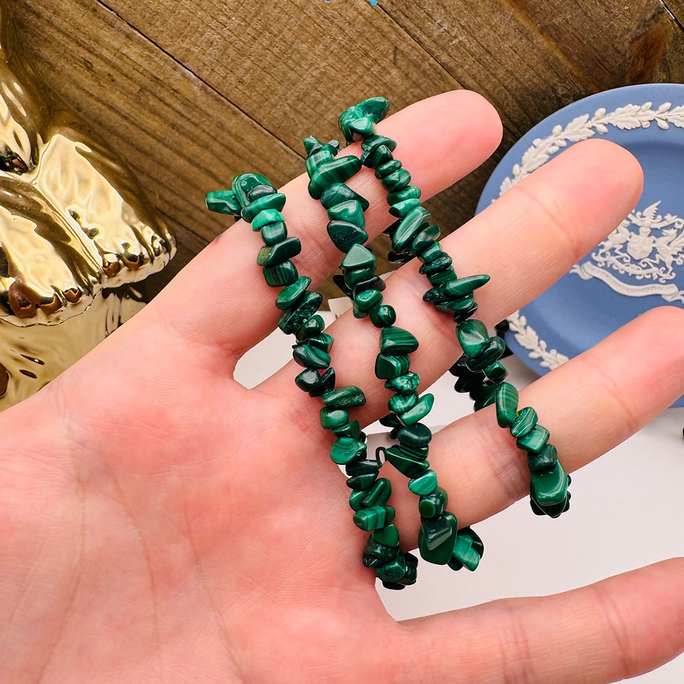 Thumbnail: Natural Stone Stretch Bracelets - Chips