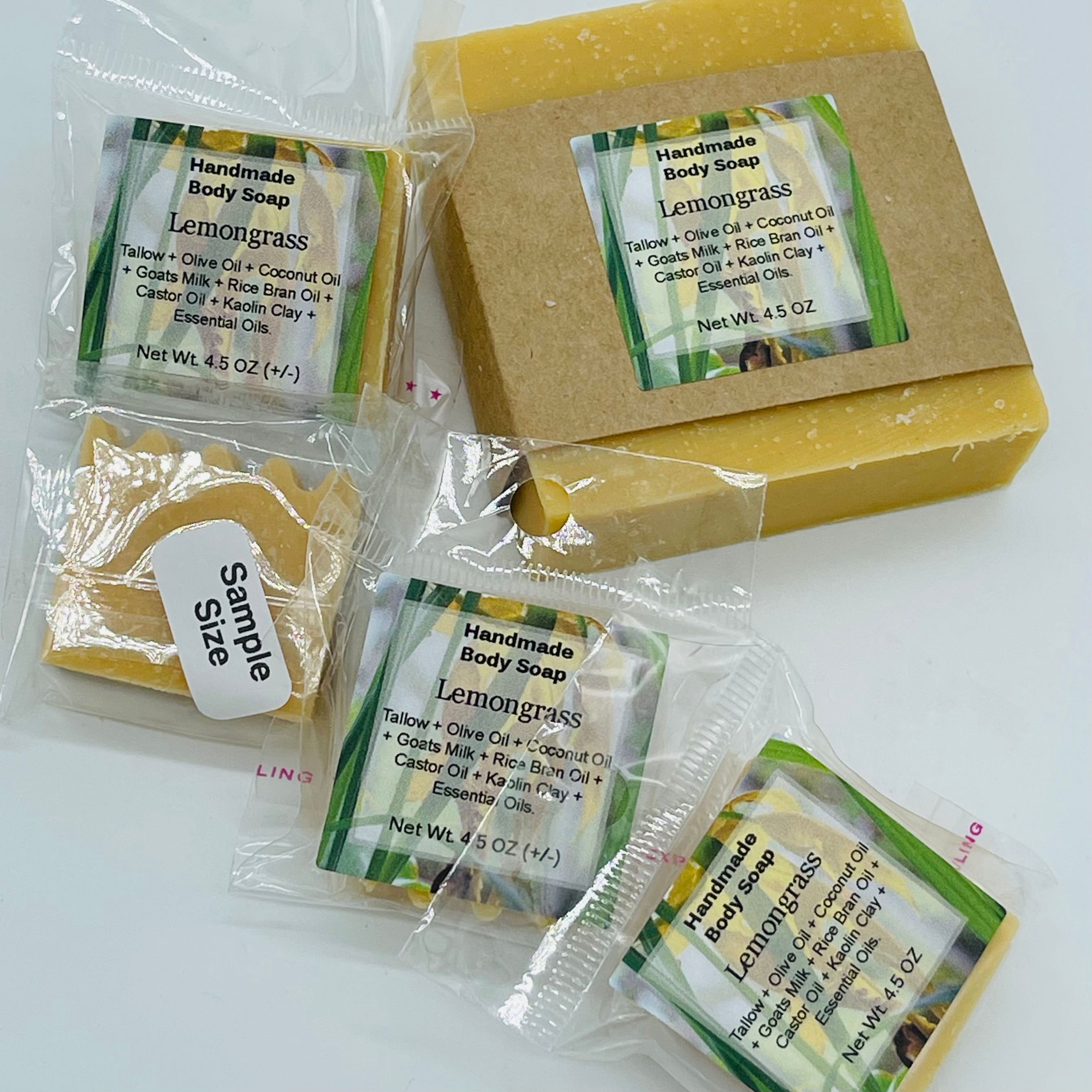 Soap Samples - All Fat Types