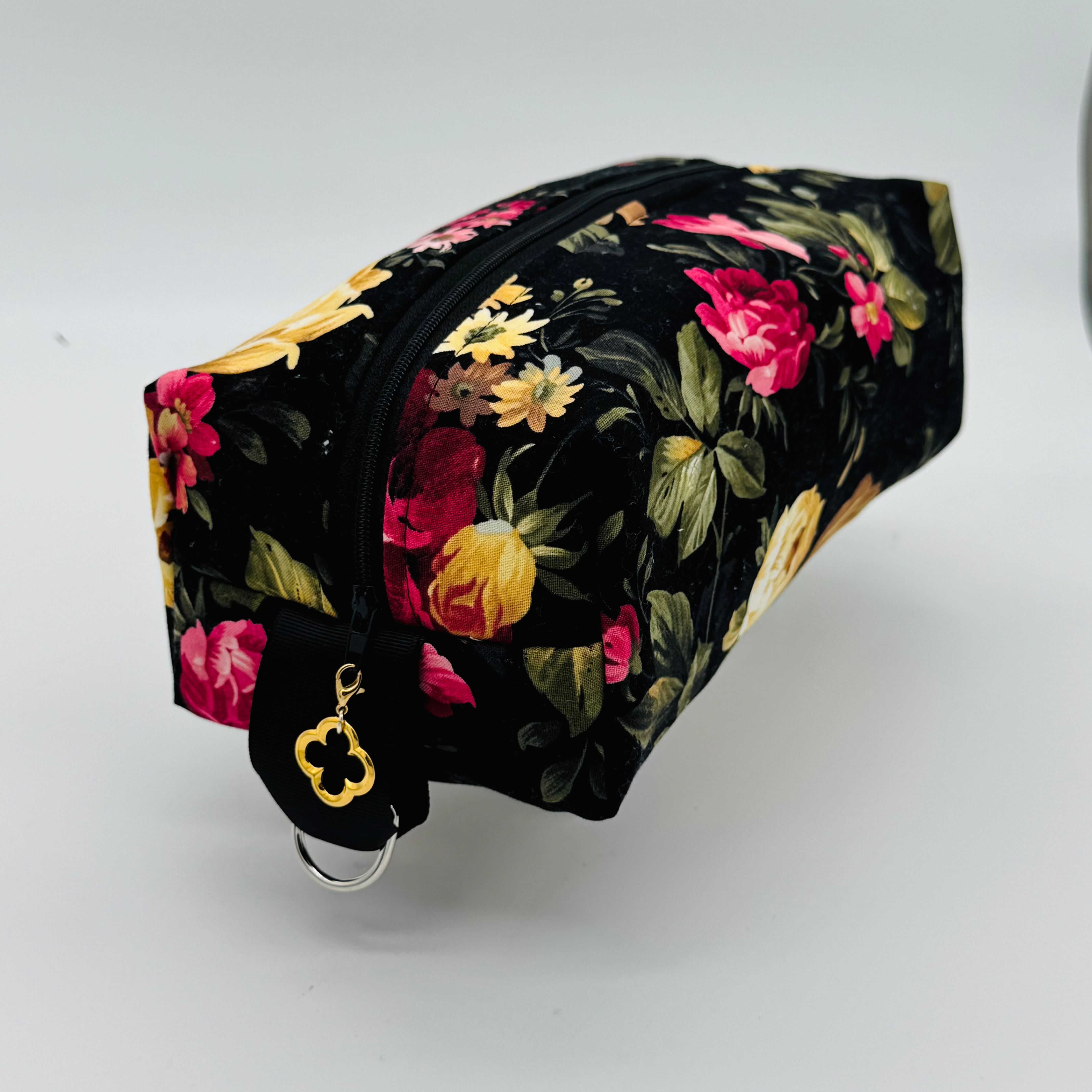 Triple-Layered Cosmetic Travel Bag