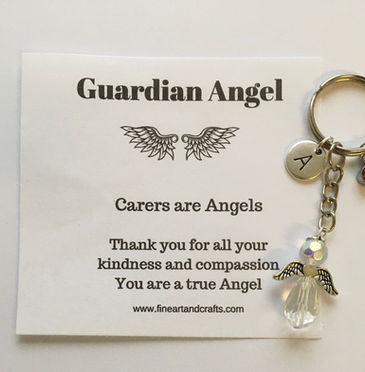 Carers gift, carers are angels, guardian angel gift