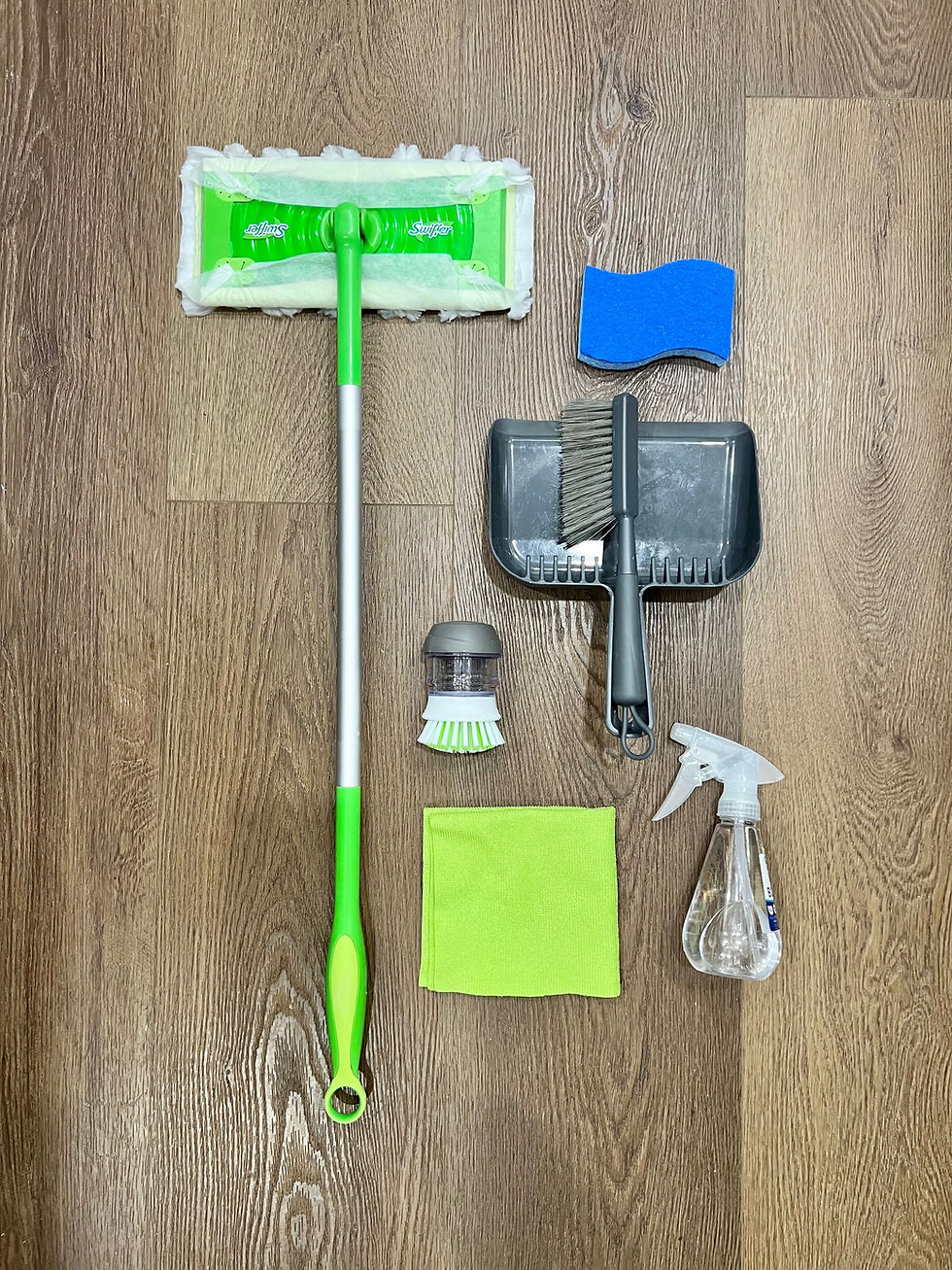 toddler sized cleaning supplies