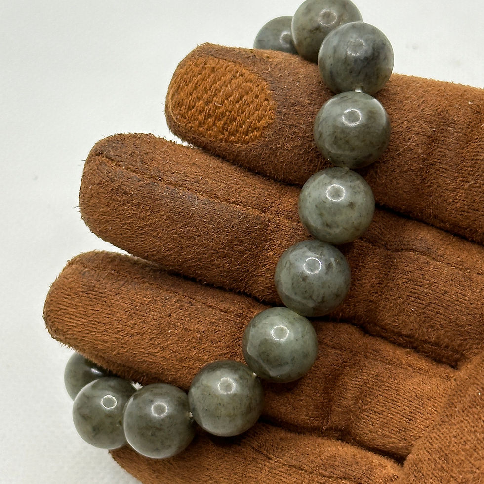 縮圖：塔青和田玉手串