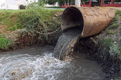 Pollution from water companies and industry is rife