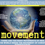 05.27.18 MSG FROM JESUS: MOVEMENT -THERE ARE TOO MANY MOVEMENTS OF MEN. THE WORLD NEEDS THE MOVEMENT