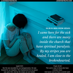 03.30.21 MSG FROM JESUS: I came here for the sick and there are many inside the church ...