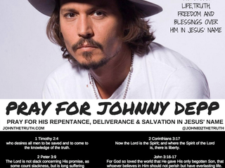 PRAY FOR JOHNNY DEPP
