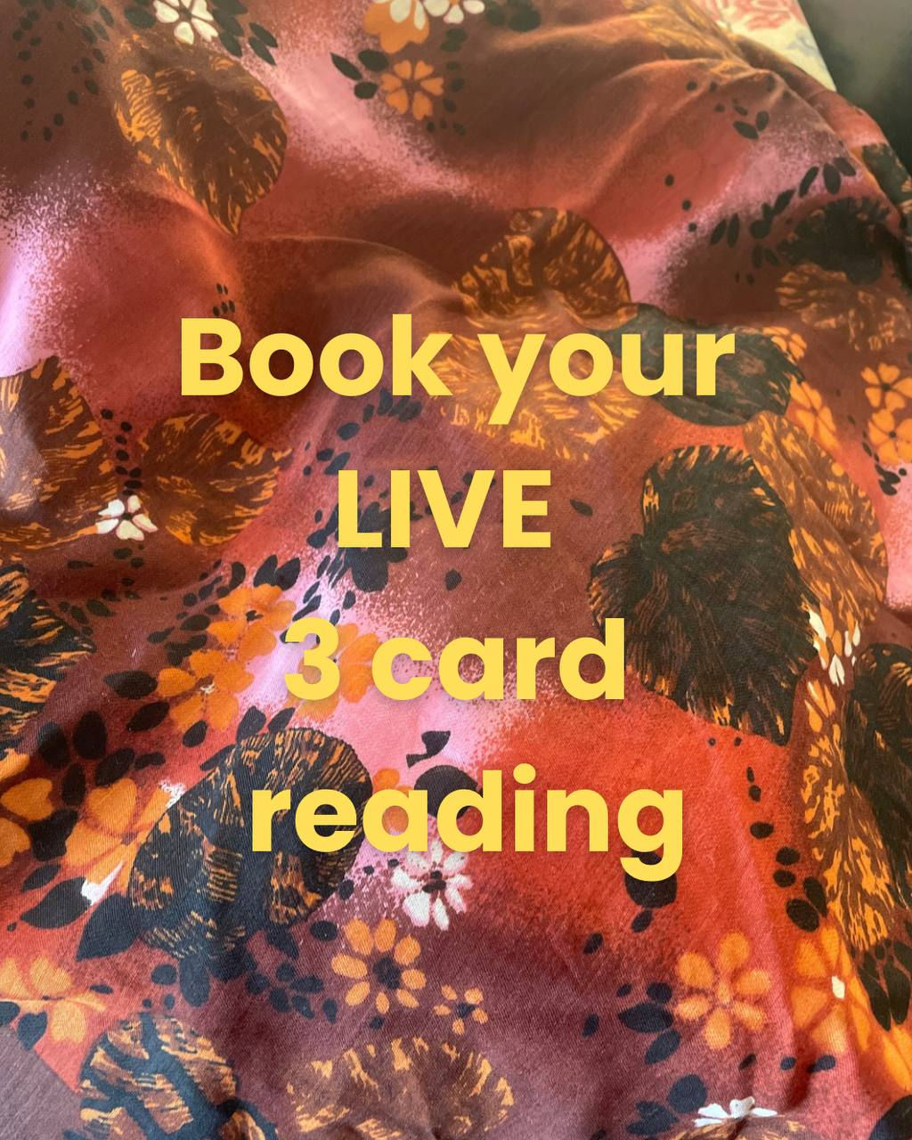 LIVE Card Reading 3 cards