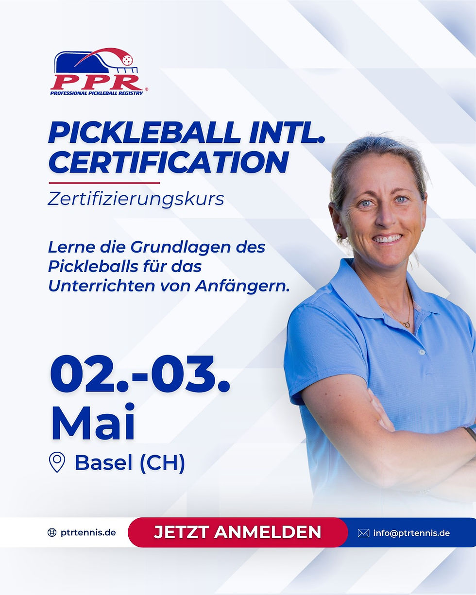 Pickleball Intl. Certification