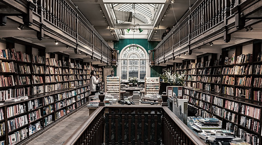 Interior of Book Store