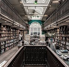 Interior of Book Store