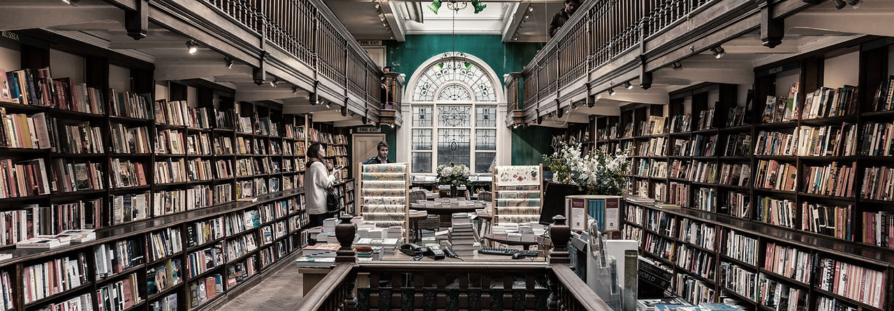 Interior of Book Store