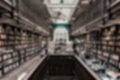 Interior of Book Store