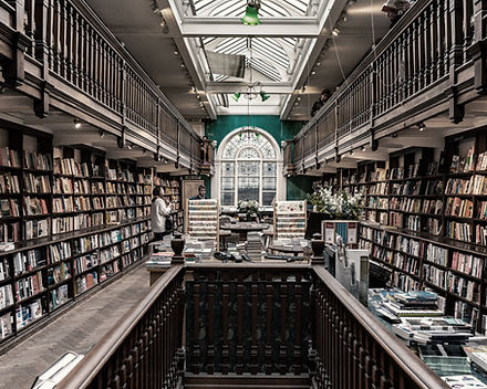 Interior of Book Store