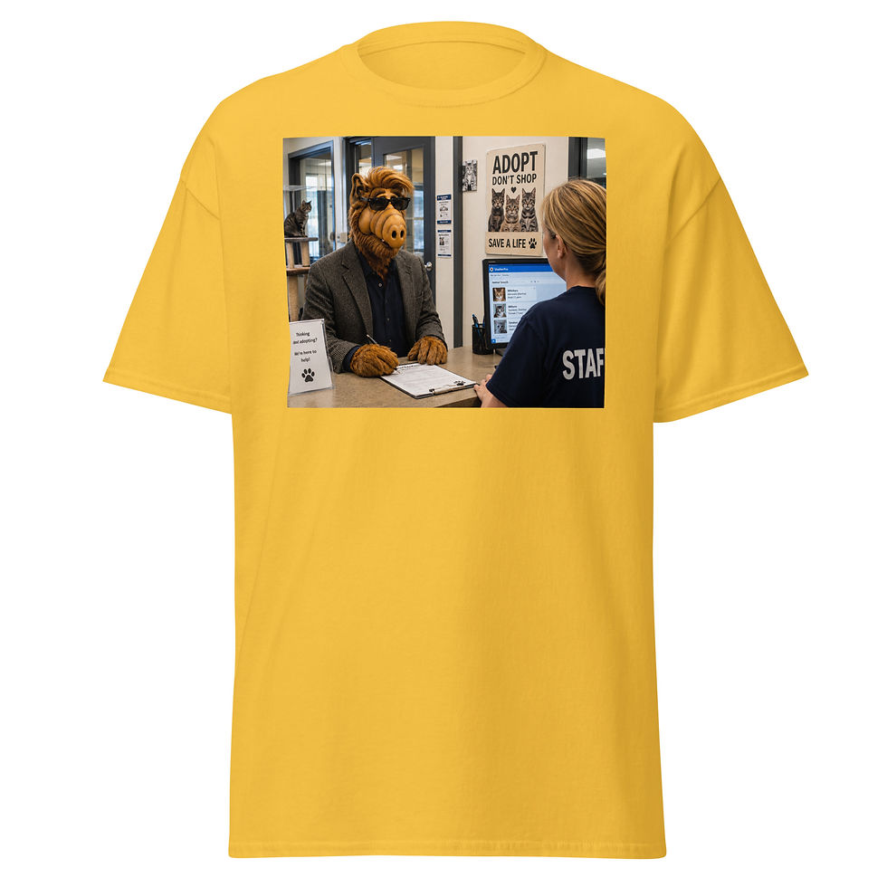 Thumbnail: Adopt dont shop tee