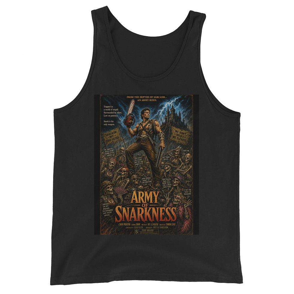 Thumbnail: Army of Snarkness Tank Top