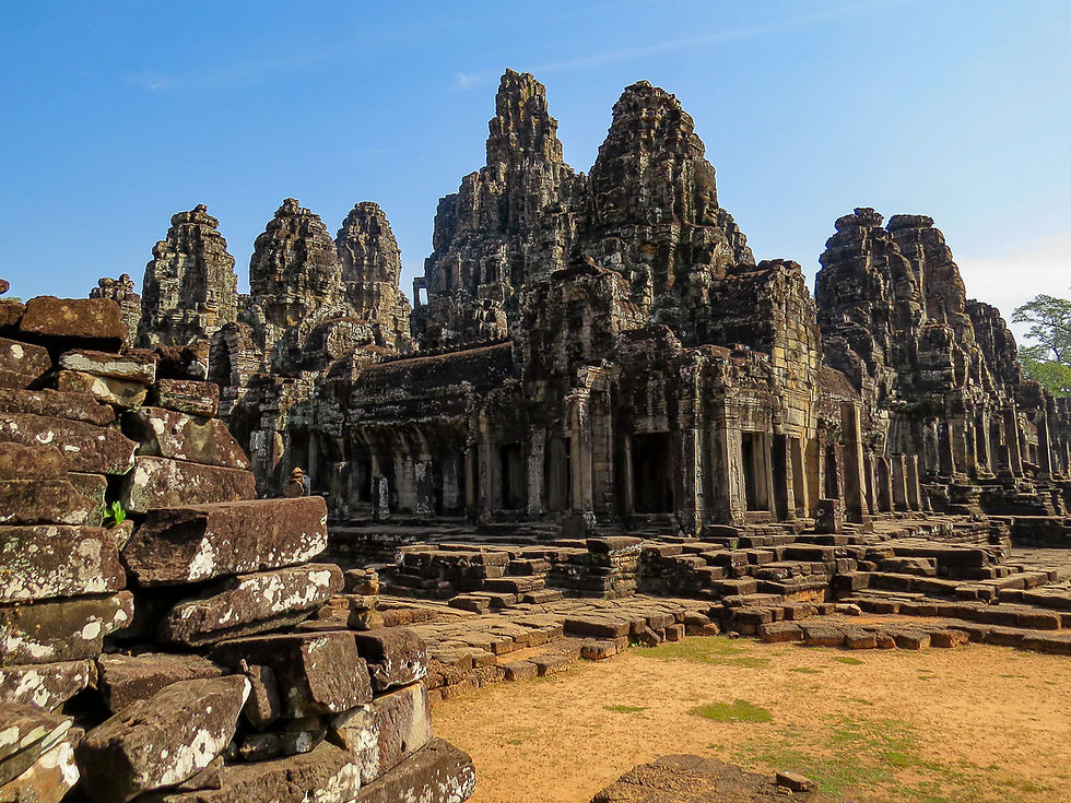 Angkor Thom - established in the late twelfth century by King Jayavarman VII