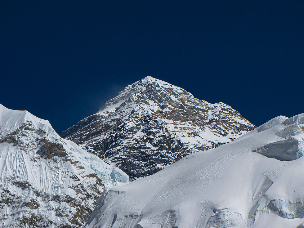 Gazing at Mount Everest (Sagarmatha) - 8,848 m (29,029 ft)
