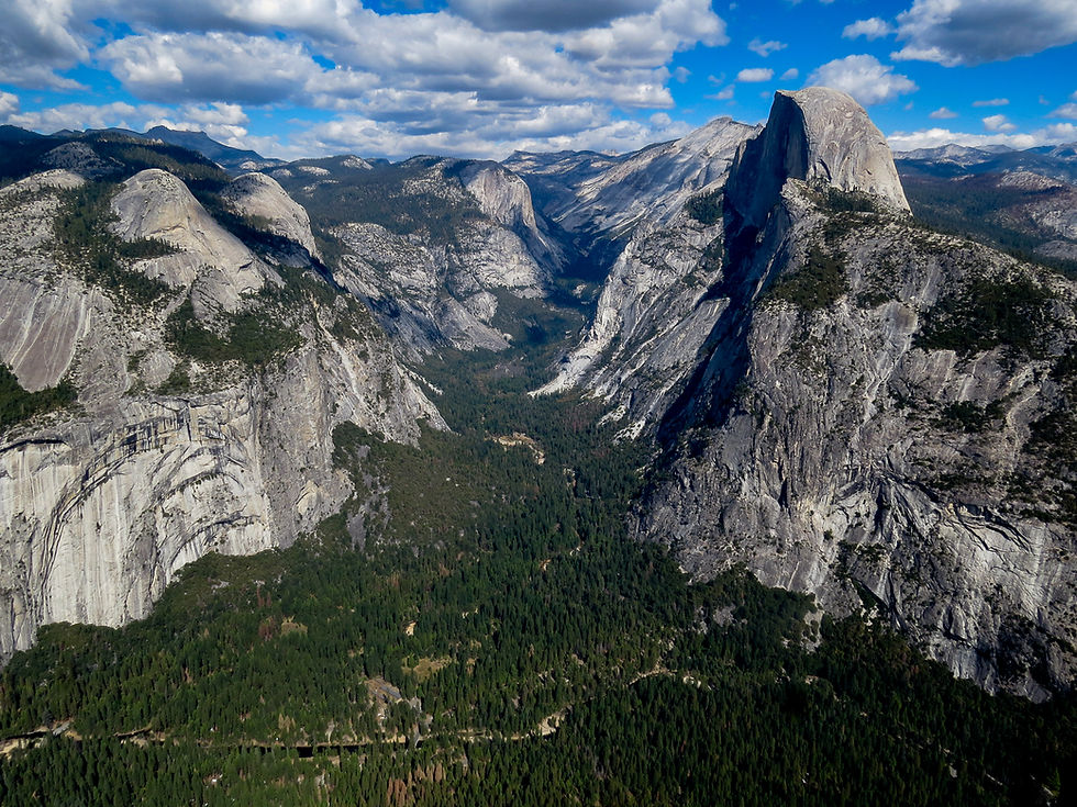 Scenic panoramas don't come much better then this - Glacier Point, Yosemite