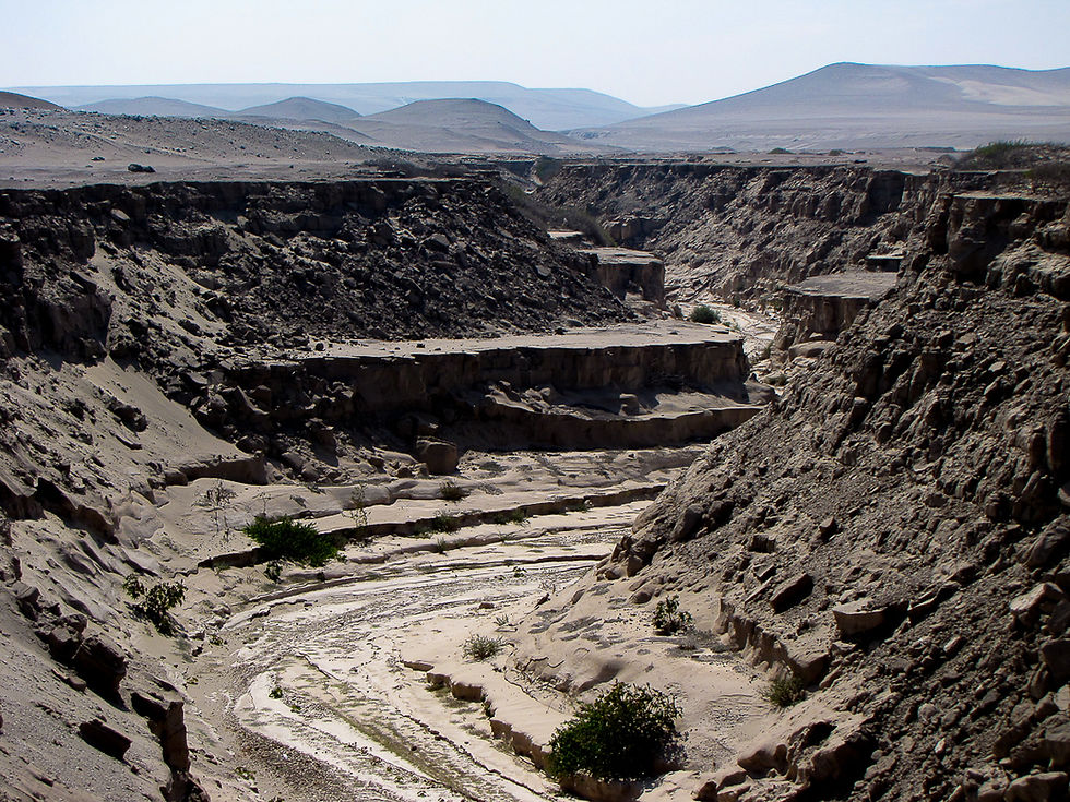 The Nazca fault line