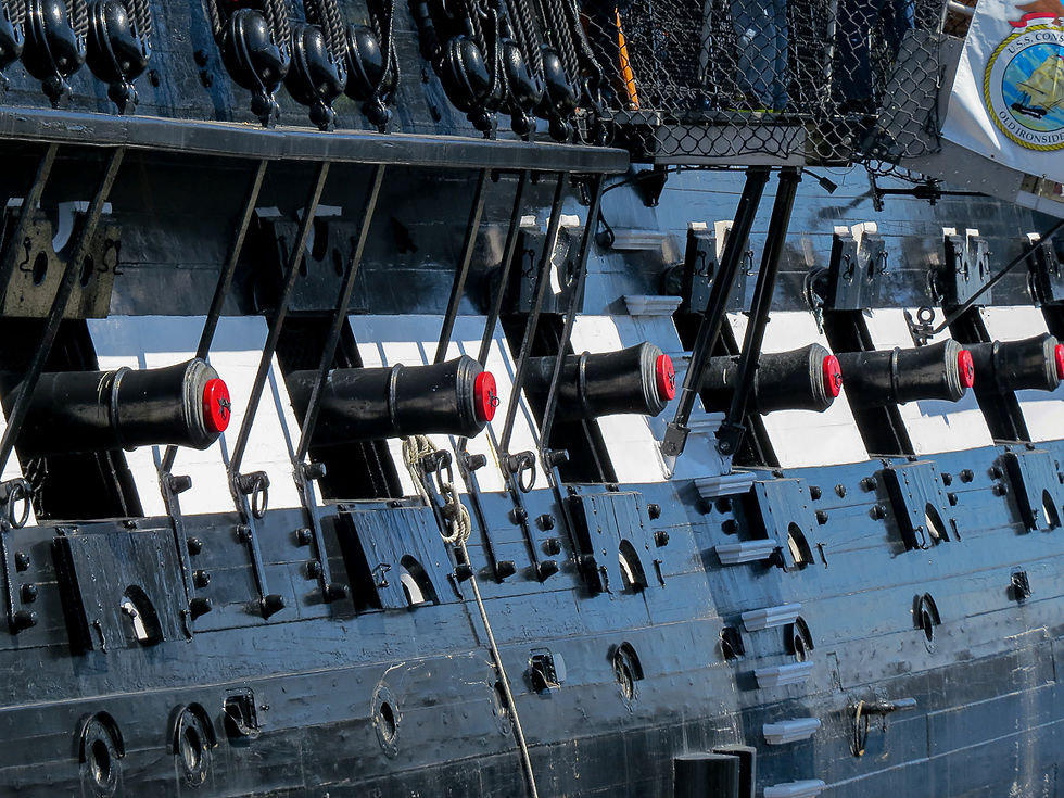 USS Constitution, the world's oldest commissioned naval vessel still afloat (Launched 1797)