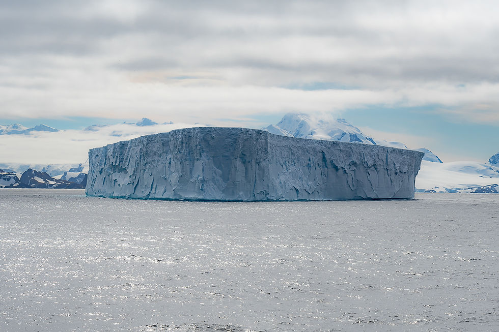 Iceberg nearing South Orkney