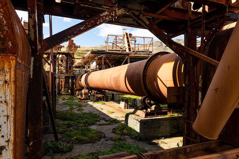 Grytviken whaling station - meal plant