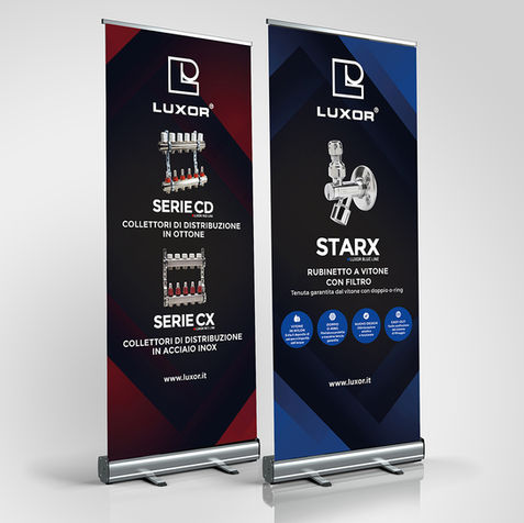 Roll-up promozionali Luxor