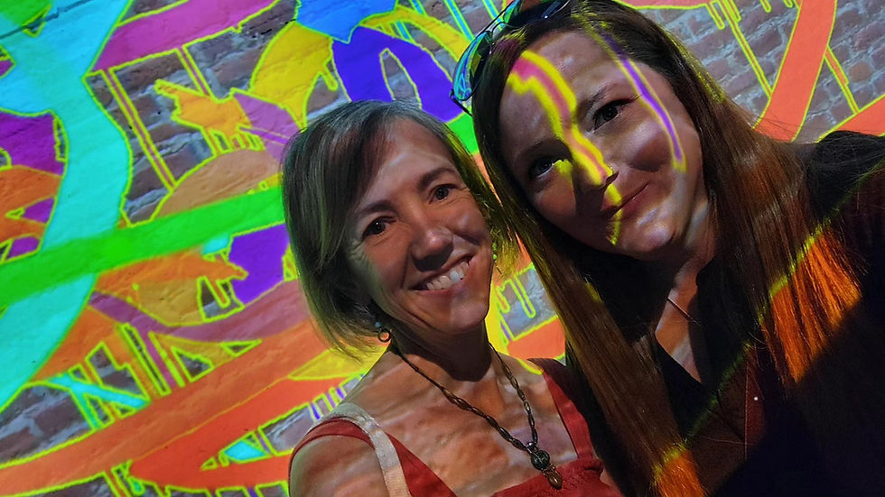 Hanging out in Portland