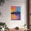 Thumbnail: Sunset Mt Hood, Portland Cityscape Painting, Fine Art Print