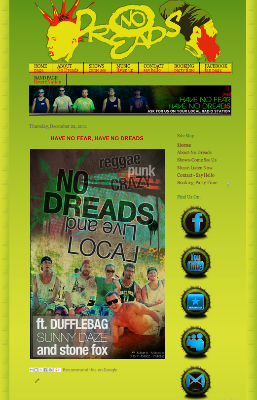 No Dreads The Band