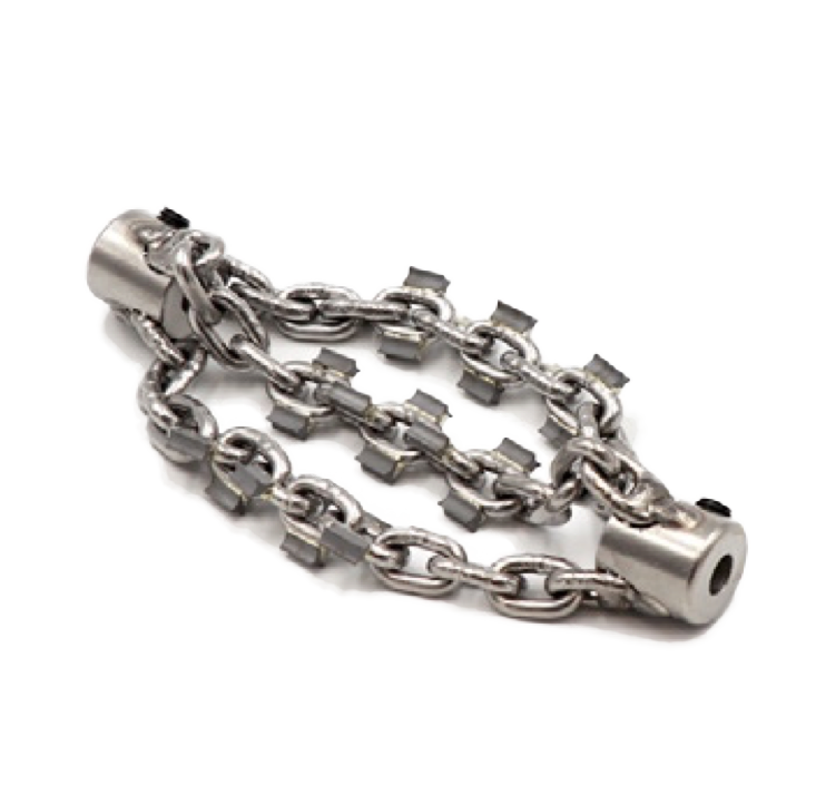 X-chain Ø 100 mm (4”), 10 mm cable, 3 mm chains