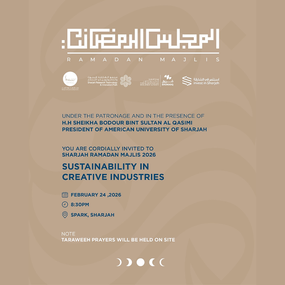 Sharjah Ramadan Majlis 2026