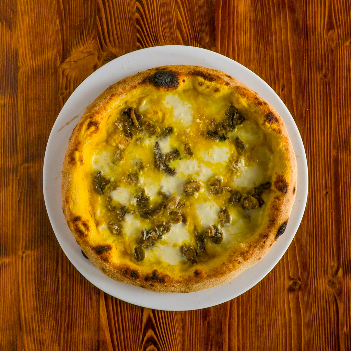 Crema di zucca e funghi 