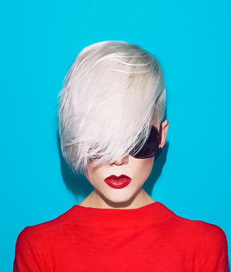 Blonde Bangs