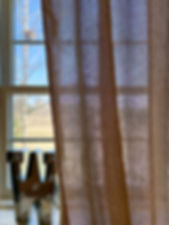 Striped Gauze Curtains