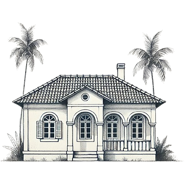 DALL_E_2024-11-14_16.54.31_-_A_light__simplistic_black-and-white_sketch_of_a_single-story_