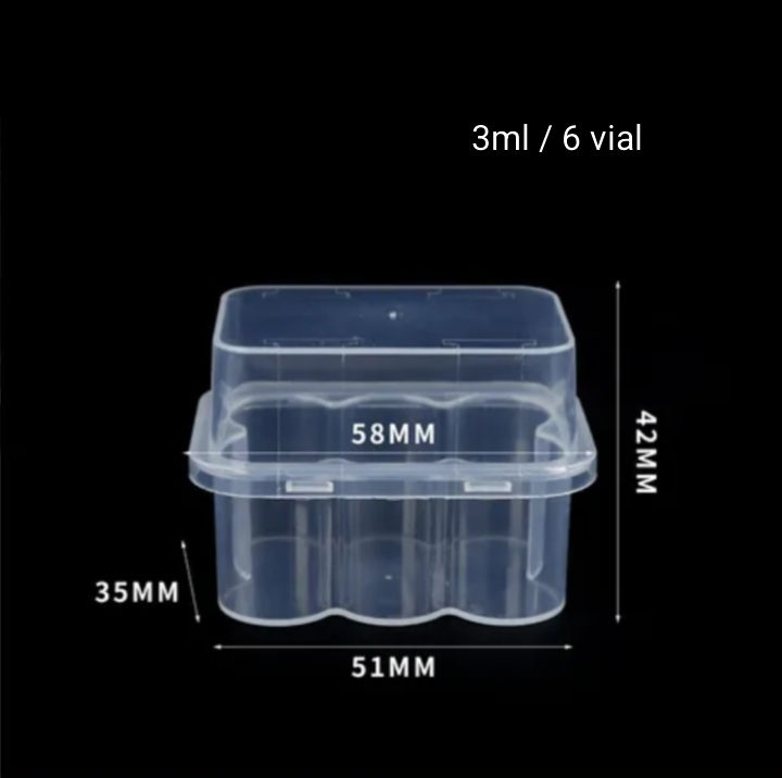 Thumbnail: Plastic 3ml & 10ml Vial Storage Case 