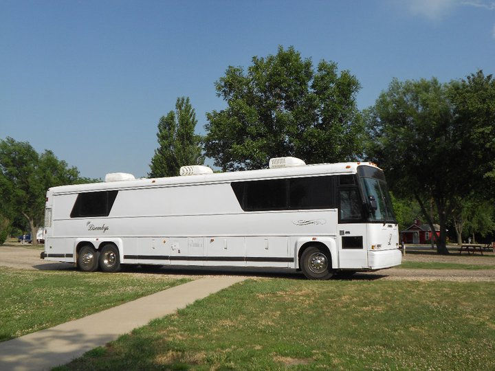 The Lisemby's "home on wheels"