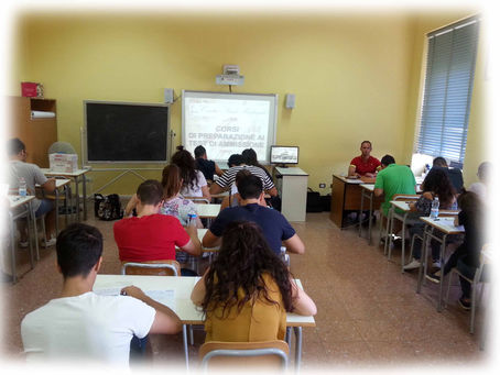 CORSO ESTIVO DI PREPARAZIONE AI TEST DI AMMISSIONE UNIVERSITARI