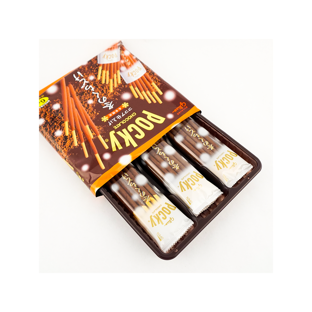 Thumbnail: 日本Pocky 季节限定 可可粉慕斯巧克力棒 6包装