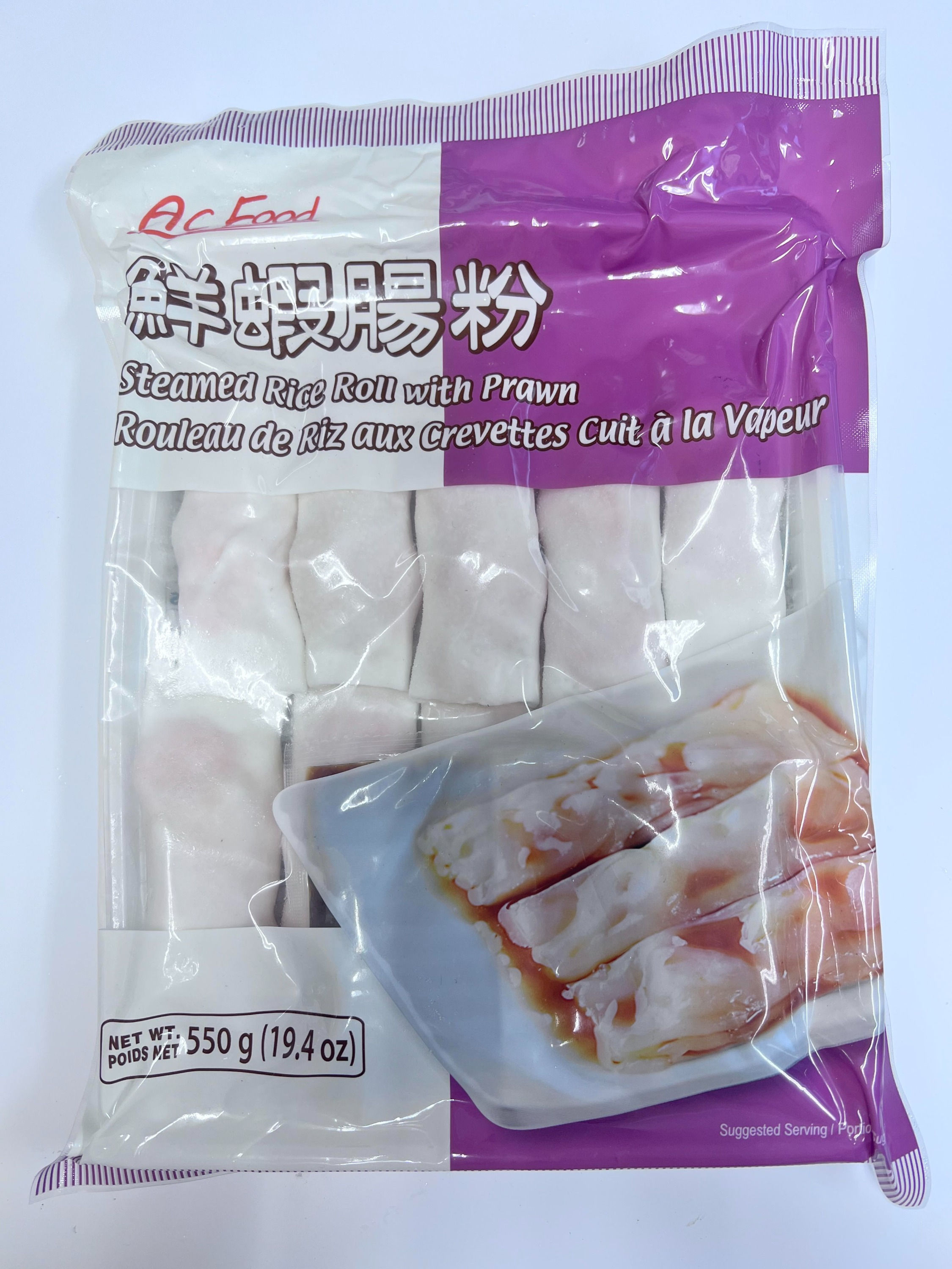 AcFood鲜虾肠粉550g