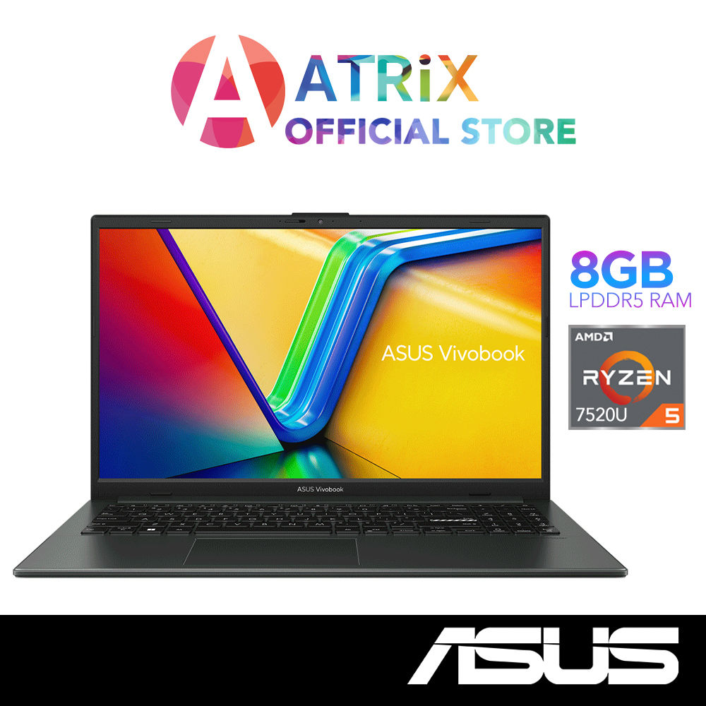 【Free MS Office】ASUS Vivobook Go 15 | E1504FA-NJ256W | 15.6" FHD 1920x1080 Disp