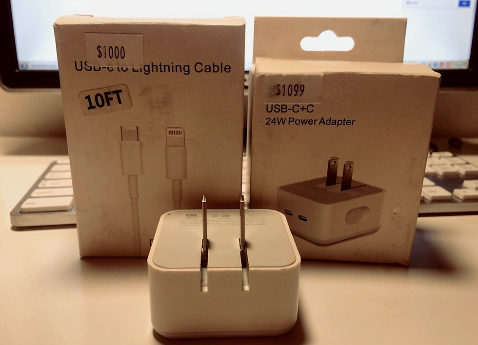 Thumbnail: Charger Set w 2 USB-C Port (24W)